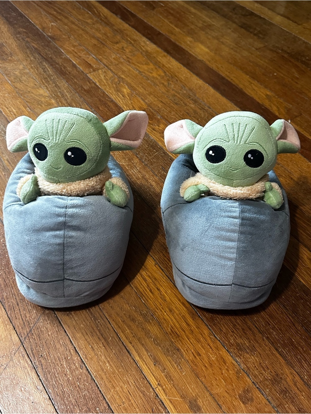 Star Wars: The Mandalorian “The Child” Grogu Character Slippers, Adult Size XL